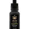 Happy CBD Oil - A proprietary blend of mood-focused cannabinoids and terpenes in MCT oil for increased absorption. This 1oz bottle of Happy CBD Oil comes with a metered dropper for easy, accurate dosing and is lab tested with less than 0.3% THC detected.