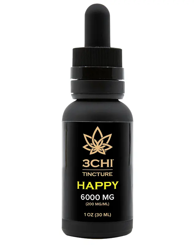 リラクゼーショングッズ CDT HI CANNABINOID HERB CBD CBG CBN CRD Happy CBD Oil - Broad Spectrum Hemp Extract | 3Chi
