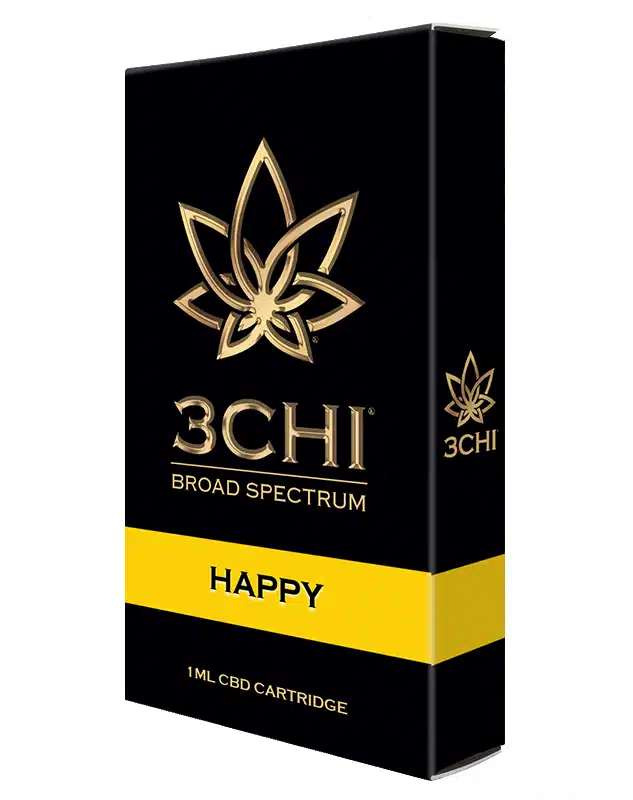 CBD Vape Cartridges - Focused Blends - Happy - Blend Type: Happy