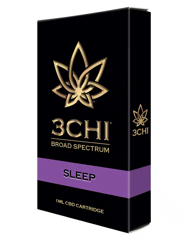 CBD Focused Blend Vape Cartridge - Sleep - 3CHI