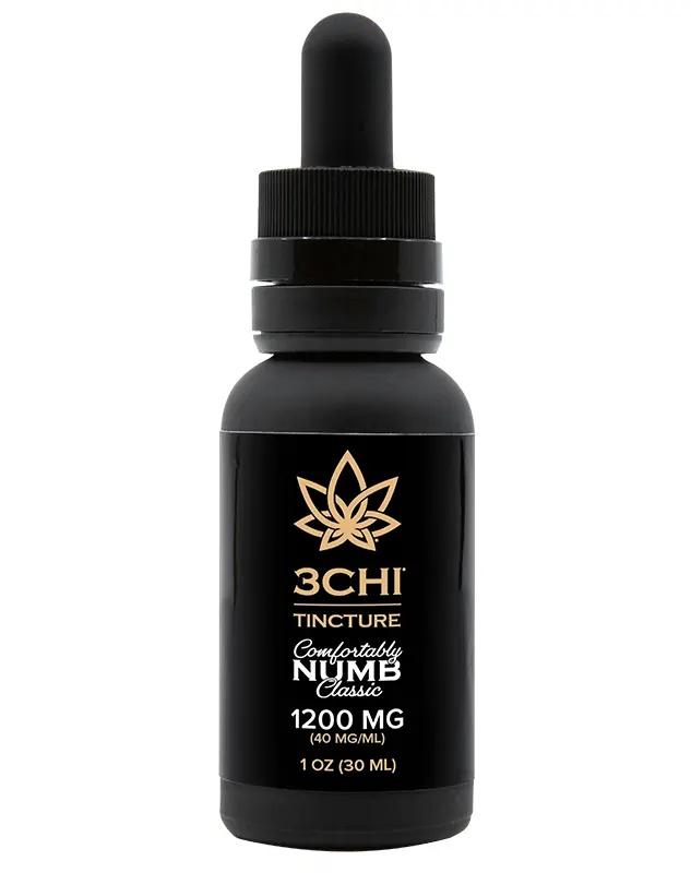 Comfortably Numb Delta 8 THC:CBN Oil Tincture | 3Chi