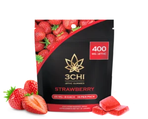Delta 8 Gummies - Our award-winning and federally legal 25mg Delta 8 THC gummies deliver a potent one of a kind uplifting feel with a calming body sensation. These delicious delta 8 edibles come in Black Raspberry, Watermelon, and Strawberry. Fast-acting Delta 8 THC Gummies NO hemp taste Potent & long-lasting Delicious award winning black raspberry Vegan & cruelty-free | No animal gelatin Derived from USA-grown hemp 400mg total Delta 8 (16 count bag) Farm Bill Compliant : <0.3% ∆9THC