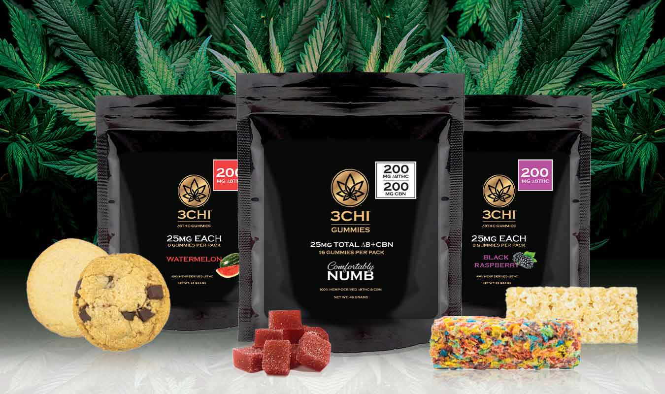 The Best Delta 8 Edibles 3Chi Delta 8 THC, CBN, CBD, & More