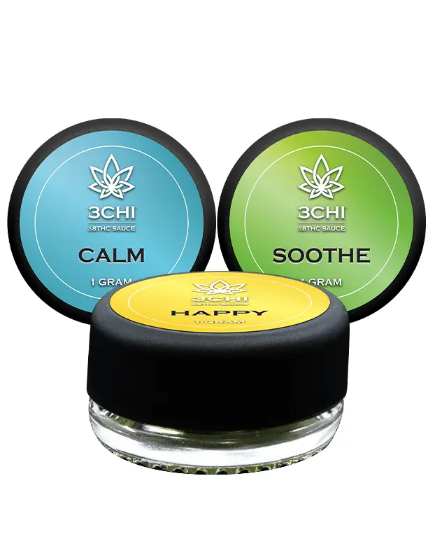 Delta 8 THC Sauce | Focused Blends THC Sauces | 3CHI
