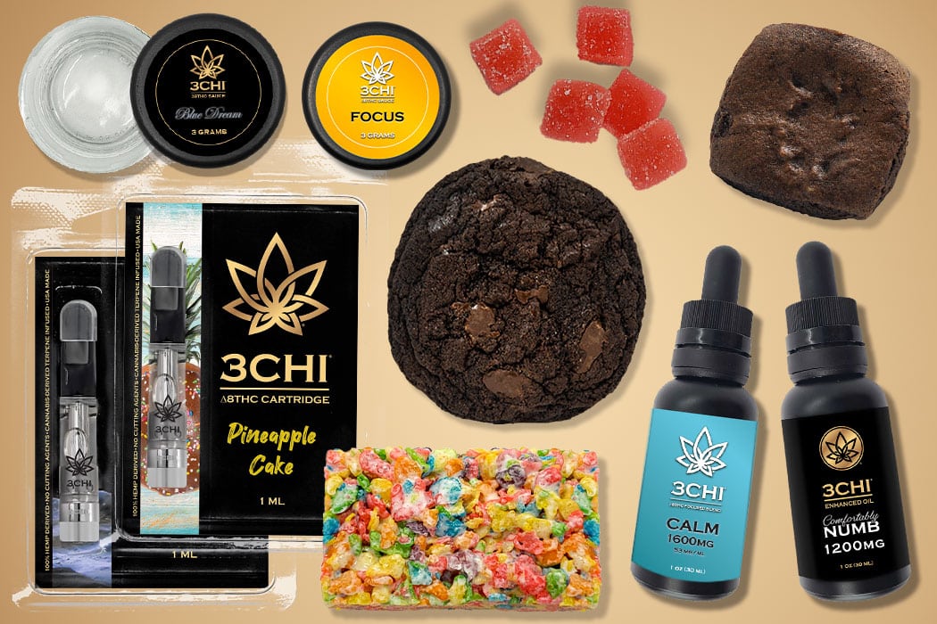 Delta 8 THC products