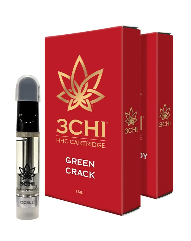 HHC Vape Cartridge - Our HHC is the most potent Hexahydrocannabinol vape cartridge available. Most HHC vape users report euphoric and relaxing mind and body effects similar to Delta 9 with far less paranoia and couch-lock side effects. Many describe it as a more social and active version of Delta 9. Due to recent supply issues, this product may come shipped in a clamshell.