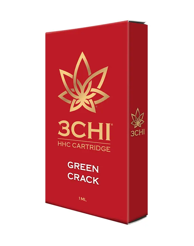 HHC Vape Cartridge - Green Crack - Strain: Green Crack