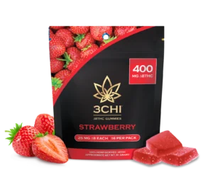 Delta 8 Gummies - Strawberry - Flavor: Strawberry