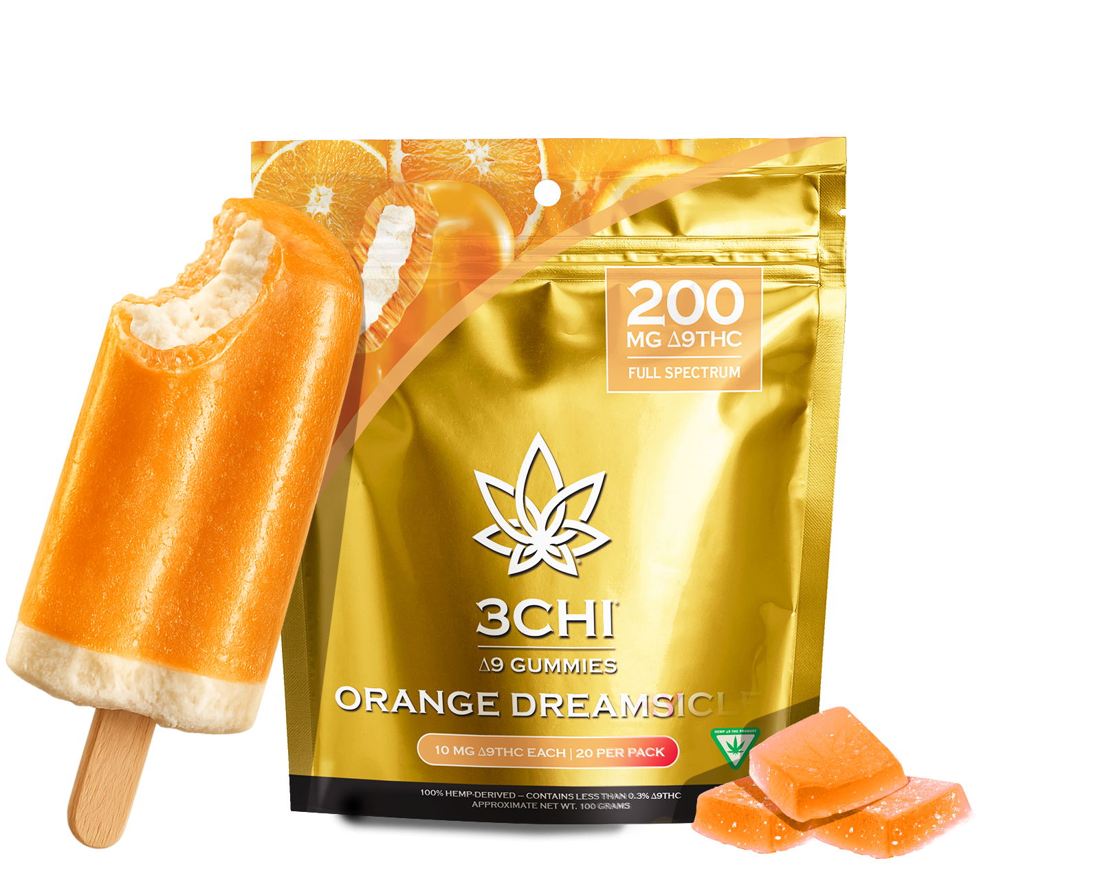 Delta 9 THC Gummies - Kick back and relax with our delicious dispensary-grade Delta 9 THC Gummies online. These full-spectrum Delta 9 THC gummies provide the same THC effects you'd find in recreational and medical cannabis gummies.
Fast-acting 10mg Delta 9 Gummies
Dispensary-grade
Potent & long lasting
Vegan & cruelty-free | No animal gelatin
Derived from USA-grown hemp
Farm Bill Compliant : <0.3% ∆9THC