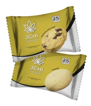Delta 9 Cookies - Our Delta 9 Cookies feature 25mg of Delta 9 THC in each cookie and deliver a powerful one of a kind sensation and experience that will have you feeling amazing. Specially-formulated, fast-acting Delta 9 THC edible Dispensary-grade NO hemp taste Non-GMO 25mg Delta 9 THC  Potent & long lasting Delicious non-vegan recipe  Derived from USA-grown hemp Farm Bill Compliant : <0.3% ∆9THC