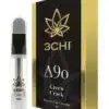 Delta 9o Vape Cartridge - Green Crack - 1ml - Elevate your mind with 3CHI's ultra pure Green Crack Delta 9o vape cartridge. One puff and you can experience our smoothest, strongest, and longest lasting cannabinoid to date. This vape cart features a potent blend of 95% hemp-derived ∆9o oil and 5% Green Crack strain-specific terpenes.


 	Lab-tested by an accredited 3rd party lab
 	No MCT, PG, VG, Vitamin E, or other cutting agents
 	95% potent, broad spectrum Delta 9o oil
 	5% natural terpenes
 	1ml total Delta 9o vape cartridge
