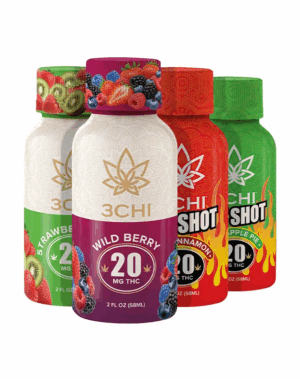 Delta 9 THC Shots - 20mg - Looking for a quick way to get a fast-acting Delta 9 THC experience? Look no further. Try our delicious strawberry kiwi, wild berry, cinnamon, or hot apple pie flavored shots, available in singles or a box of 12. Fast-acting 20mg Delta 9 THC Shots Dispensary-grade Potent and long-lasting Derived from USA-grown hemp Farm Bill Compliant: <0.3% Delta 9 THC