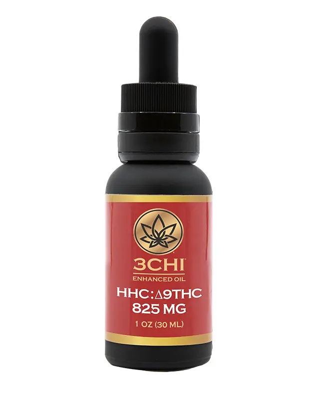 HHC to Delta 9 THC Tincture- 825mg | D9 Drops | 3Chi