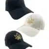3CHI Flower Flexible Fit Hat - Like the Yankee hat of cannabis. Show your support for the best cannabis brand in the world with this classic flexible fit hat. Available in 3 colors.
• Thick embroidered hemp flower logo on front
• Embroidered 3CHI wordmark logo on back
• Structured front panel
• Stretchable, anti-odor, moisture wicking sweatband
• Slightly curved visor
• Available in S/M and L/XL