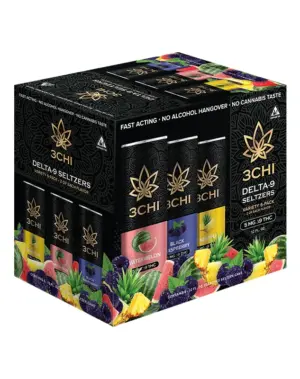 Delta 9 Seltzers - Unveiling the Gold Medal Winner at the L.A. Spirit Awards, 3CHI introduces its session-able Delta 9 THC Infused Seltzers. Expertly crafted to blend award-winning quality with a 