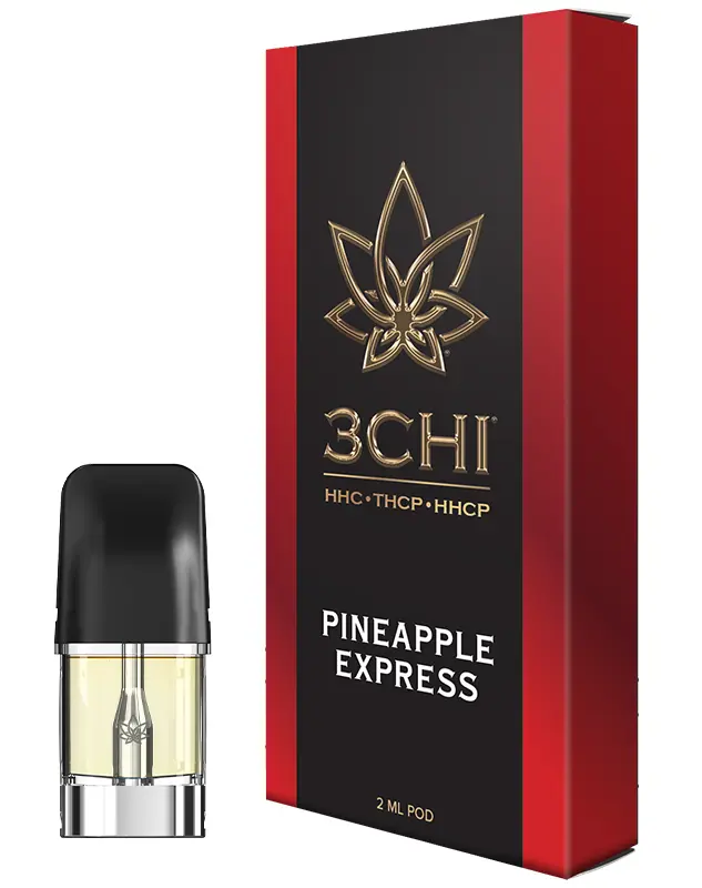 HHC + THCp + HHCp Blend Vape Pod - 2ml - Pineapple Express - Strain: Pineapple Express