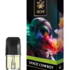 Space Cowboy - True Strains - 2ml Vape Pod - Wrangle the stars with this heady Hybrid blend of euphoric and cosmic bliss.

REQUIRES A 3CHI POD BATTERY TO USE