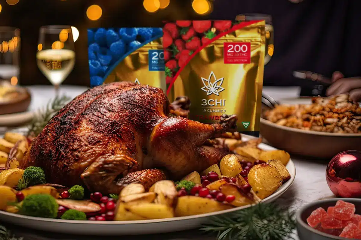 Thanksgiving Dinner & Edibles - The Perfect Pair