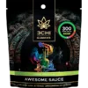 True Strains Gummies - Awesome Sauce - Dive into the extraordinary with Awesome Sauce. Living up to its name, these 15mg Delta 9 THC Hybrid gummies are all about fun and good vibes. Ideal for those seeking a perfectly unique twist on the standard Delta 9 edible. 15mg Delta 9 THC per gummy Dispensary-grade Potent & long-lasting Vegan & cruelty-free Derived from USA-grown hemp Farm Bill Compliant: <0.3% Delta 9 THC
