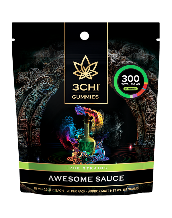 3Chi Awesome Sauce Delta 9 Hybrid Gummies | 3Chi
