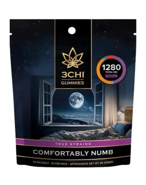 True Strains Gummies - Comfortably Numb