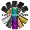 Limited Edition Vape Pod Battery Starter Kit - 3CHI’s revolutionary pod battery system, now available in 5 limited edition colors. Complete with rechargeable battery and USB-C charging cable. Compatible with all 3CHI pods. Pods sold separately.
