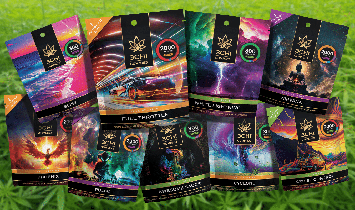 Exploring 3CHI's Delta 9 THC Gummies: True Strains Edition