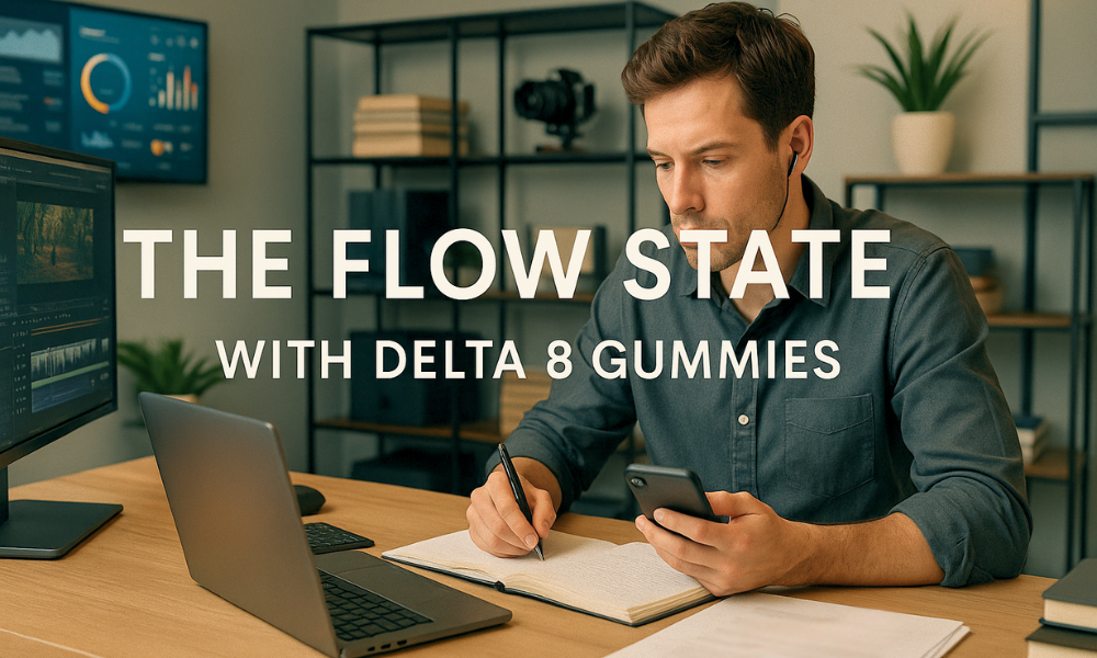 The Flow State: How Delta 8 Gummies Can Help You Get in the Zone