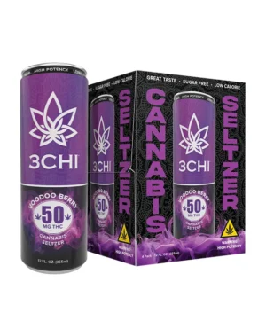 Delta 9 THC Seltzers – Sugar Free - 50mg