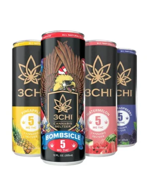 Delta 9 THC Seltzers - Sugar Free - 5mg