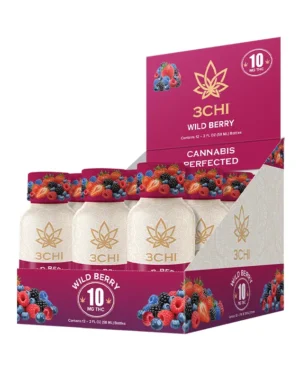 Delta 9 THC Shots - 10mg - Wild Berry, 12-Pack - Flavor: Wild Berry, Quantity: 12-Pack