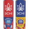 Delta 9 THC Seltzers - Sugar Free - 100mg - 3CHI's strongest seltzer made for those with high tolerances, not for beginners. 100mg of hemp-derived Delta-9 THC per can - no alcohol, no sugar, no next-day regret. The Bombsicle flavor hits with cherry, lime, and blue raspberry in a sparkling punch that's as bold as the buzz behind it. Effects in as fast as 5–15 minutes. Just 15 calories. Strong. Flavorful. No hangover. That's the move.