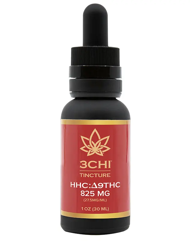 HHC : Delta 9 Tincture - 825mg - This premium 10:1 HHC to Delta 9 THC tincture comes with 30ml of euphoric, energetic bliss and is packed with 25mg HHC & 2.5mg ∆9THC per ml.