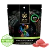 True Strains Gummies - Awesome Sauce - Dive into the extraordinary with Awesome Sauce. Living up to its name, these 15mg Delta 9 THC Hybrid gummies are all about fun and good vibes. Ideal for those seeking a perfectly unique twist on the standard Delta 9 edible.

 	15mg Delta 9 THC per gummy
 	Dispensary-grade
 	Potent & long-lasting
 	Vegan & cruelty-free
 	Derived from USA-grown hemp
 	Farm Bill Compliant: <0.3% Delta 9 THC
