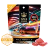 True Strains Gummies - Full Throttle - WARNING: THIS IS A HIGH POTENCY PRODUCT

Embrace the rush of Full Throttle. These 100mg Sativa gummies are your ticket to an exhilarating experience, designed for those who crave an energetic, full-speed-ahead adventure. Full Throttle Gummies are the perfect for a daytime boost, they offer a harmonious blend of vitality and focus.

 	100mg total cannabinoids per gummy
 	Dispensary-grade
 	Potent & long-lasting
 	Vegan & cruelty-free
 	Derived from USA-grown hemp
 	Farm Bill Compliant: <0.3% Delta 9 THC
