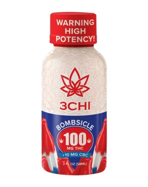 Delta 9 THC Shots - 100mg - Bombsicle, Single - Flavor: Bombsicle, Quantity: Single