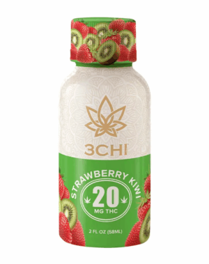 Delta 9 THC Shots - 20mg - Strawberry Kiwi, Single - Flavor: Strawberry Kiwi, Quantity: Single
