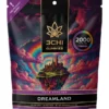 True Strains Gummies - Dreamland - WARNING: THIS IS A HIGH POTENCY PRODUCT Slip into Dreamland. These 100mg Indica gummies are crafted for a serene, restful experience, ideal for easing into the evening and letting the day fade away. They're perfect for those seeking deep relaxation with a soft, tranquil feel. 70 mg this blend is made up of CBC, CBD, CBG, CBT and 50 mg of it is CBN, specifically. For high dose consumers, know that these are MUCH more focused on relaxation and rest than elevation.