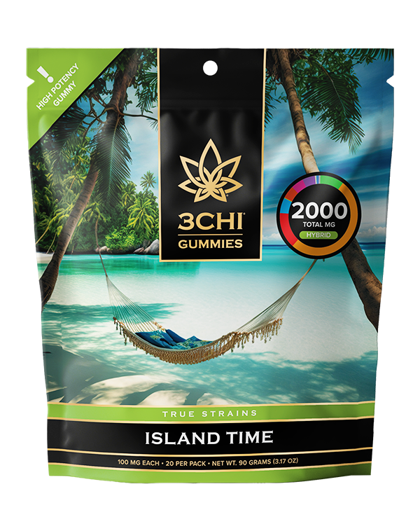 True Strains Gummies - Island Time - 3CHI