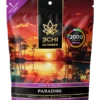 True Strains Gummies - Paradise - WARNING: THIS IS A HIGH POTENCY PRODUCT Escape into Paradise. These 100mg Indica gummies offer a deeply soothing experience, ideal for settling into comfort and leaving the noise of the day behind. They're perfect for those seeking a peaceful retreat with a calm, blissful finish.